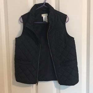 Crewcuts girls navy vest